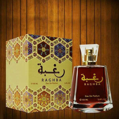 Lattafa Original refreshing RAGHBA perfume, for Unisex, Premium quality Dubai Arabic fragrance edp - 100 ml