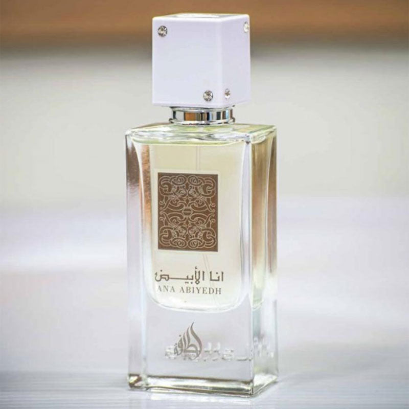 Lattafa ANA ABIYEDH, 60 ml unisex EDP perfume for men and women, Arabic Dubai Fragrance