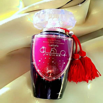 Lattafa Original refreshing MOHRA perfume, for Unisex, Premium quality Dubai Arabic fragrance edp -100 ml