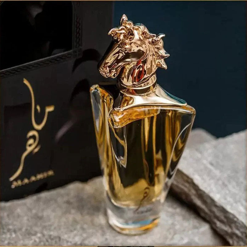 Lattafa MAAHIR Gold, 100 ml unisex EDP perfume for men and women, Arabic Dubai Fragrance