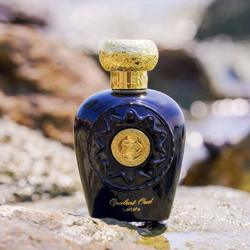 Lattafa OPULENT OUD, 100 ml unisex EDP perfume for men and women, Arabic Dubai Fragrance