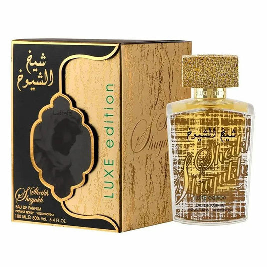 Lattafa SHEIKH AL SHUYUKH LUXE , 100 ml edp for Unisex, Premium quality Dubai Arabic perfume