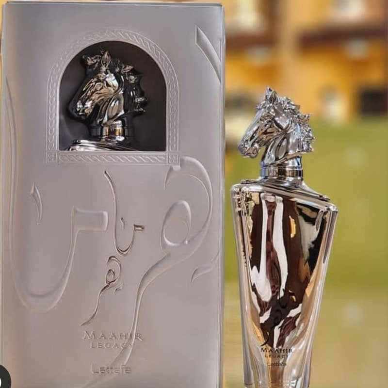 Lattafa MAHIR LEGACY perfume, for Unisex, Premium quality Dubai Arabic fragrance edp - 100 ml