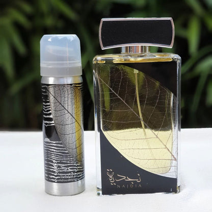 Lattafa Original refreshing NAJDIA perfume for Unisex, Premium quality Dubai Arabic fragrance edp - 100 ml