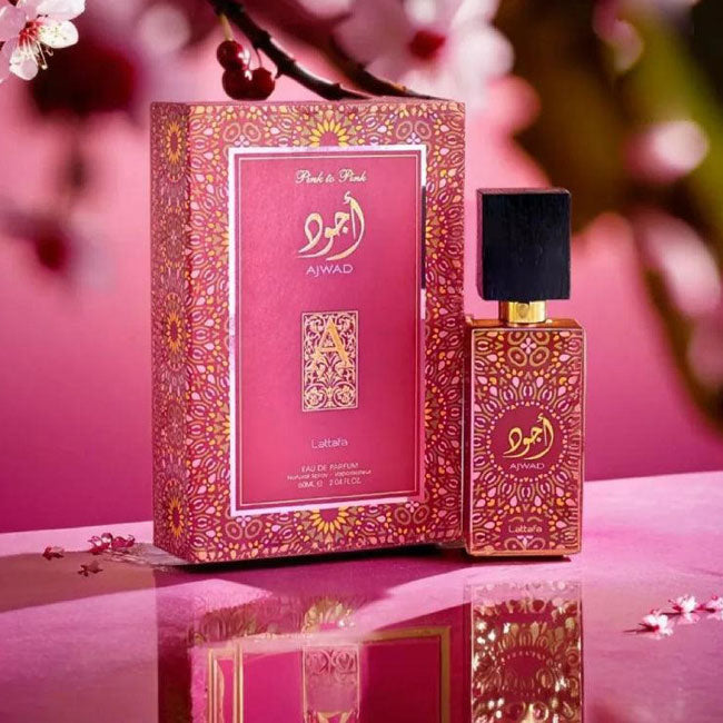 Lattafa AJWAD PINK TO PINK, 60 ml edp for Men & Women, original arabic perfume spray