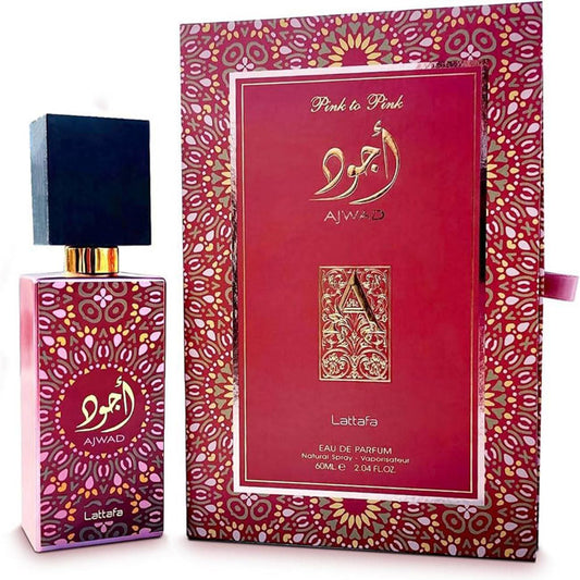 Lattafa AJWAD PINK TO PINK, 60 ml edp for Men & Women, original arabic perfume spray