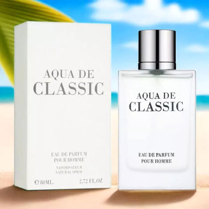 AQUA DE CLASSIC HOMME WHITE by Fragrance World, 80 ml edp for Men,  original dubai arabic perfume spray