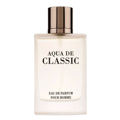AQUA DE CLASSIC HOMME WHITE by Fragrance World, 80 ml edp for Men,  original dubai arabic perfume spray