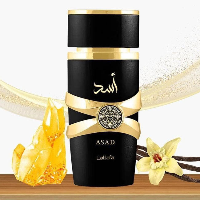 Lattafa ASAD, 100 ml edp for Men, original arabic perfume spray