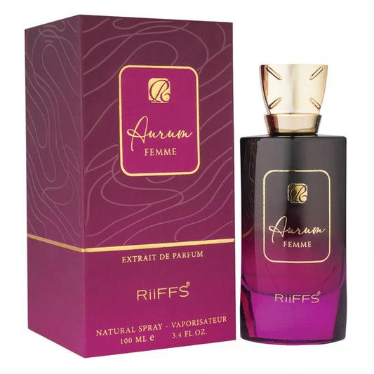 Riiffs AURUM FEMME, 100 ml extrait de parfum for Women