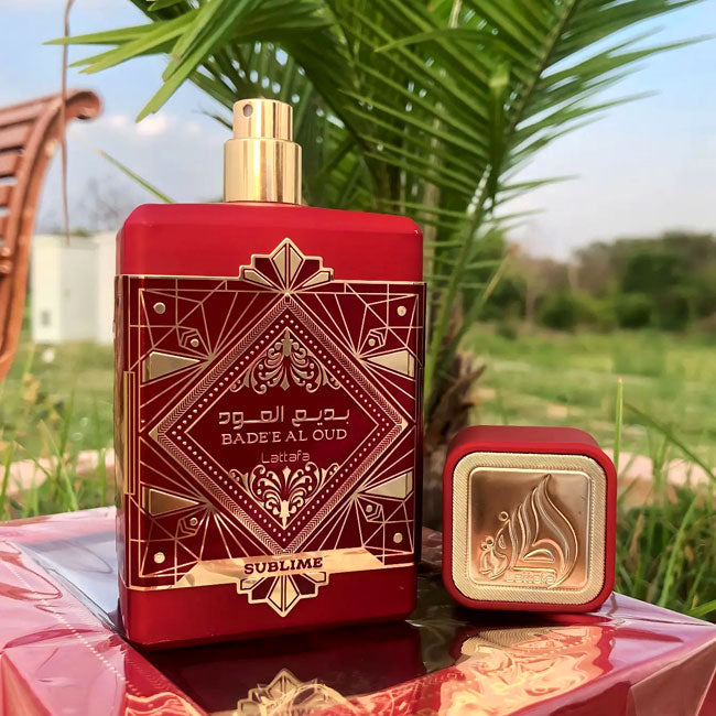 Lattafa BADEE AL OUD SUBLIME RED, 100 ml edp for Men & Women, original arabic perfume spray