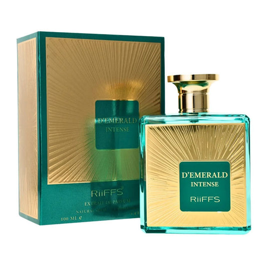 Riiffs D'EMERALD INTENSE, 100 ml extrait de parfum for Men