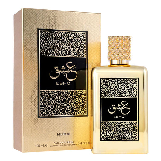 Nusuk ESHQ, 100 ml edp for Men & Women,  original dubai arabic perfume spray