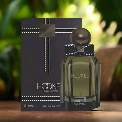 Rue Broca HOOKED POUR HOMME EDP for Men 100 ML Premium Long Lasting Arabic Fragrance
