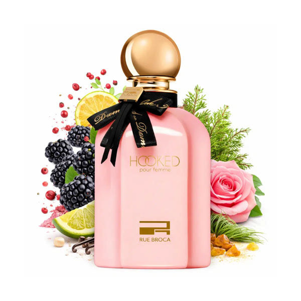 Rue Broca HOOKED POUR FEMME EDP for Women 100 ML Premium Long Lasting Arabic Fragrance