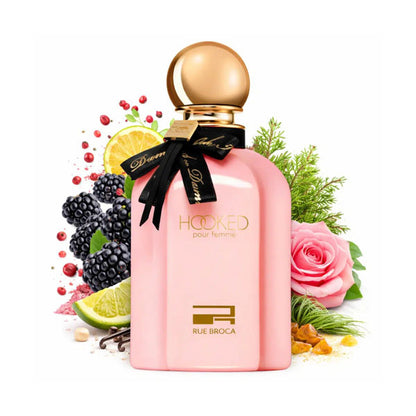 Rue Broca HOOKED POUR FEMME EDP for Women 100 ML Premium Long Lasting Arabic Fragrance
