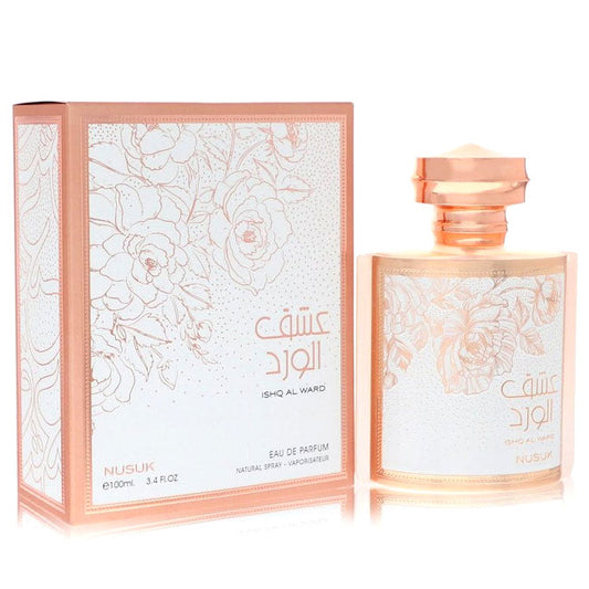 Nusuk ISHQ AL WARD, 100 ml edp for Men & Women,  original dubai arabic perfume spray