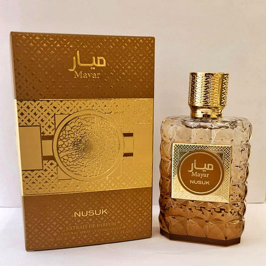Nusuk MAYAR, 100 ml extrait de parfum for Men & Women,  original dubai arabic perfume spray