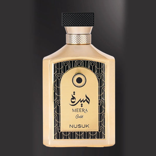 Nusuk MEERA GOLD, 100 ml extrait de parfum for Men & Women,  original dubai arabic perfume spray