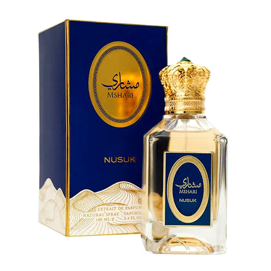 Nusuk MSHARI, 100 ml extrait de parfum for Men & Women,  original dubai arabic perfume spray