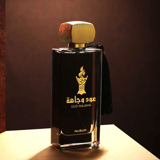 Nusuk OUD WAJHA, 100 ml edp for Men & Women,  original dubai arabic perfume spray