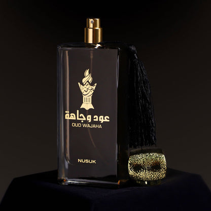 Nusuk OUD WAJHA, 100 ml edp for Men & Women,  original dubai arabic perfume spray