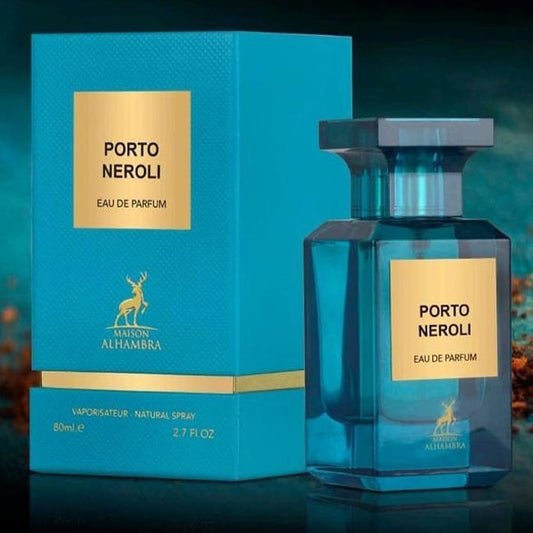 Maison Alhambra PORTO NAROLI, 80 ml edp for Men & Women,  original arabic perfume spray