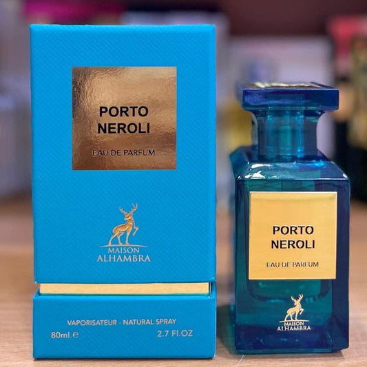 Maison Alhambra PORTO NAROLI, 80 ml edp for Men & Women,  original arabic perfume spray