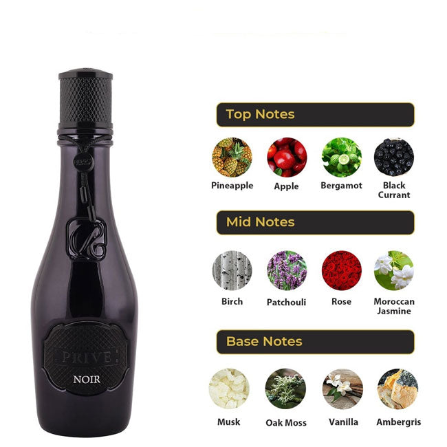 Riiffs PRIVE MYSTIQUE NOIR, 80 ml edp for men