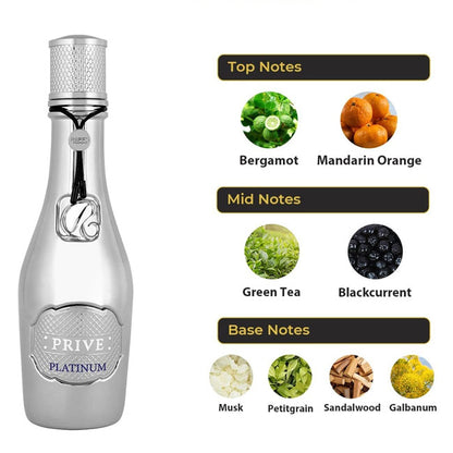Riiffs PRIVE PLATINUM SILVER, 100 ml edp for UNISEX