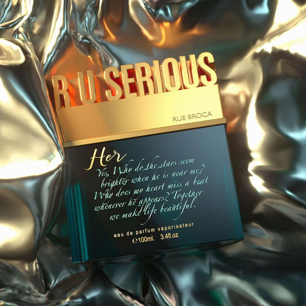 Rue Broca R U SERIOUS HER EDP Perfume for Women 100 ML Premium Long Lasting Arabic Fragrance