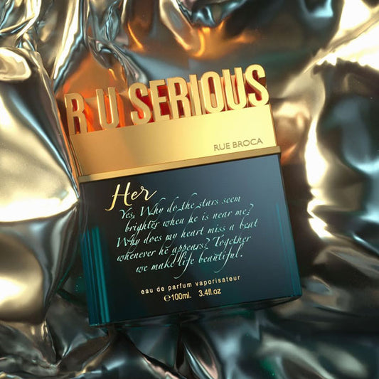 Rue Broca R U SERIOUS HER EDP Perfume for Women 100 ML Premium Long Lasting Arabic Fragrance