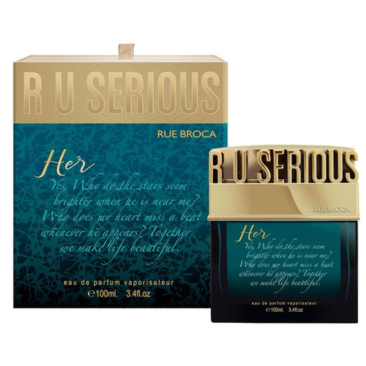 Rue Broca R U SERIOUS HER EDP Perfume for Women 100 ML Premium Long Lasting Arabic Fragrance