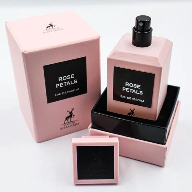 Maison Alhambra ROSE PETALS, 80 ml edp for Men & Women,  original arabic perfume spray